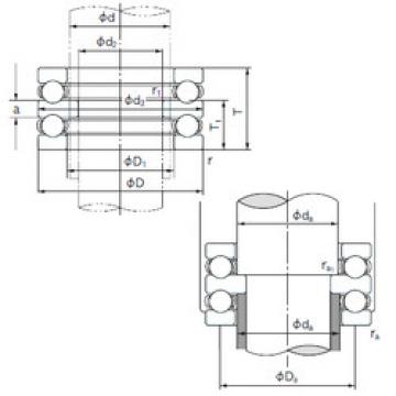 thrust ball bearing applications 52204 NACHI