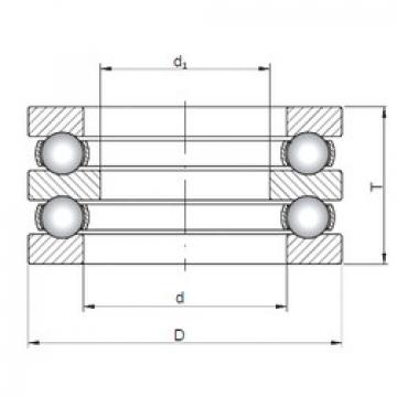 thrust ball bearing applications 52204 CX