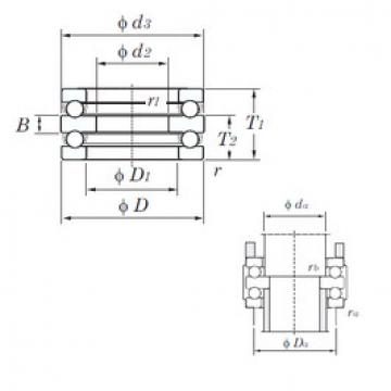 thrust ball bearing applications 52206 KOYO