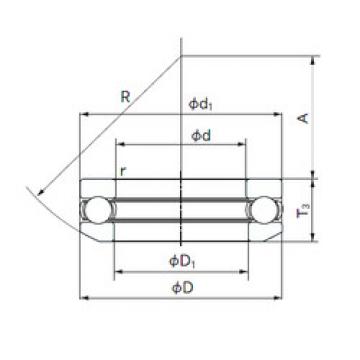 thrust ball bearing applications 53202 NACHI