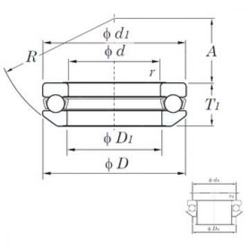 thrust ball bearing applications 53202 KOYO