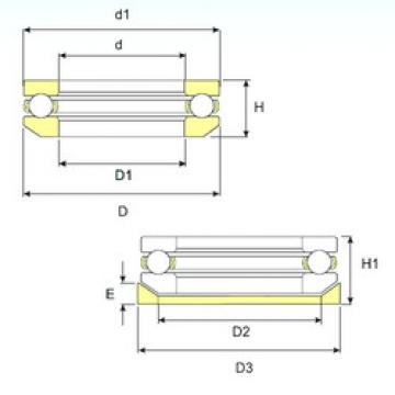 thrust ball bearing applications 53204 U 204 ISB