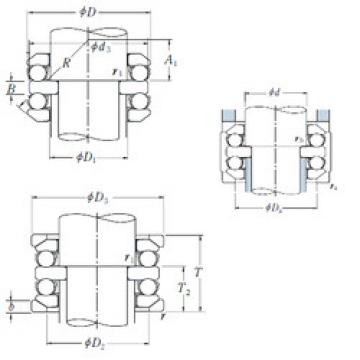 thrust ball bearing applications 54216U NSK