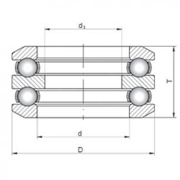 thrust ball bearing applications 54205 CX