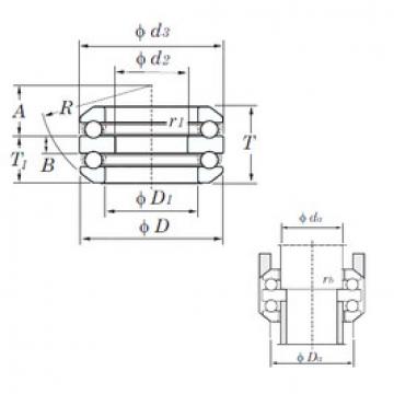 thrust ball bearing applications 54314 KOYO