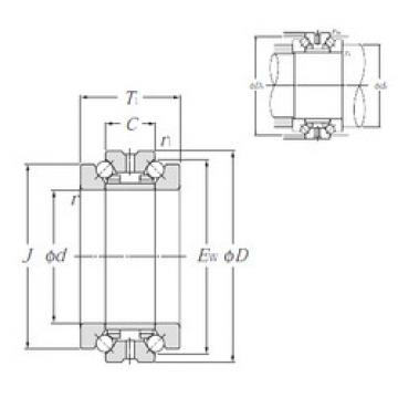 thrust ball bearing applications 562005M NTN