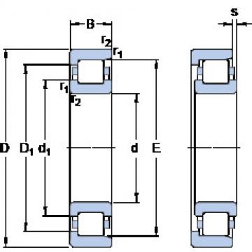 thrust ball bearing applications NF 3084 ECMB SKF