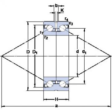 thrust ball bearing applications BEAS 030062-2RZ SKF