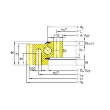 thrust ball bearing applications ESA 25 0755 SIGMA