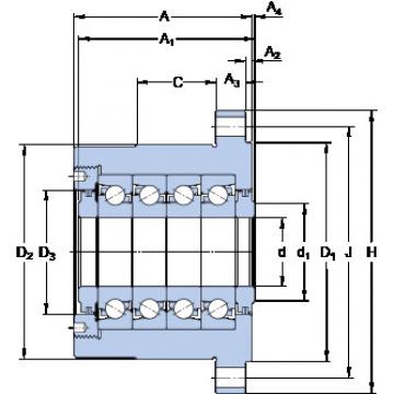 thrust ball bearing applications FBSA 206 A/QBC SKF