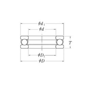 thrust ball bearing applications LT1.1/2B RHP