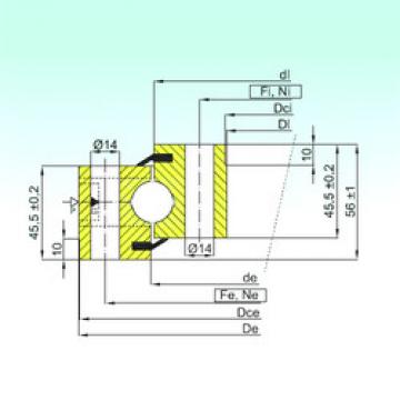 thrust ball bearing applications NB1.20.0844.201-2PPN ISB