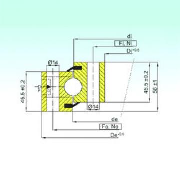 thrust ball bearing applications NB1.20.0414.200-1PPN ISB