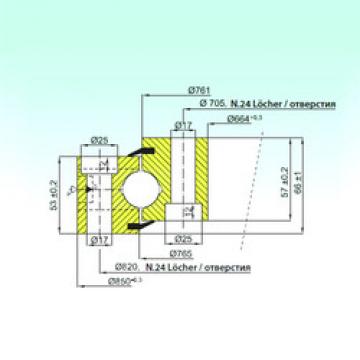 thrust ball bearing applications NB1.25.0763.200-1PPN ISB