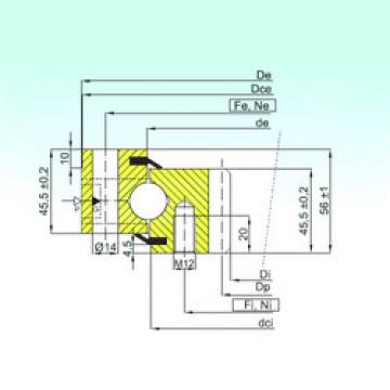 thrust ball bearing applications ZB1.20.0314.201-2SPTN ISB