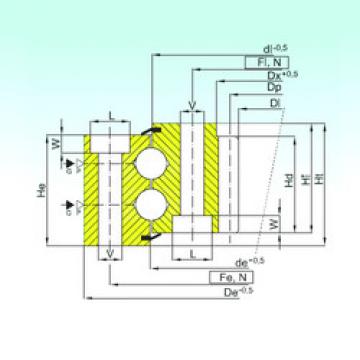 thrust ball bearing applications ZB2.35.2003.400-1SPPN ISB