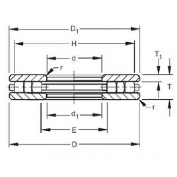 thrust ball images bearings 30TP109 Timken