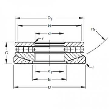 thrust ball images bearings 60TPS124 Timken