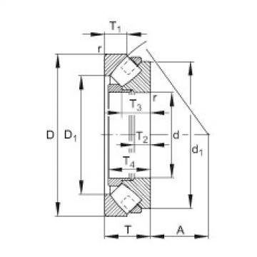 thrust ball images bearings 292/600-E-MB FAG