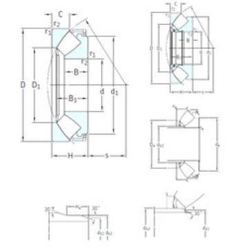 thrust ball images bearings 29292 SKF