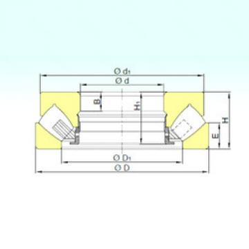 thrust ball images bearings 29240 M ISB