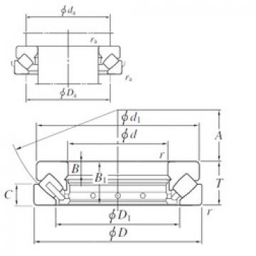 thrust ball images bearings 294/630 KOYO