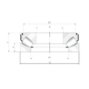 thrust ball images bearings 292/500 M ISO