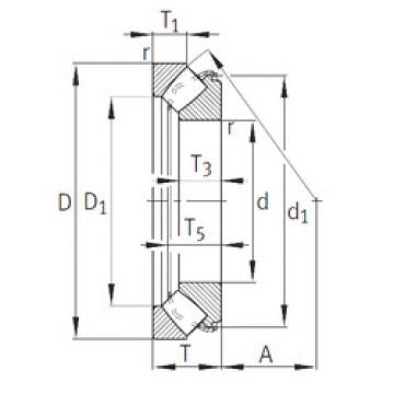 thrust ball images bearings 29320-E1 INA