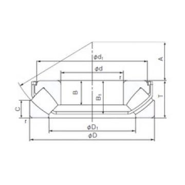 thrust ball images bearings 29422EX NACHI