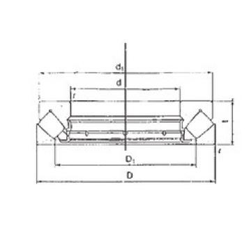 thrust ball images bearings 29328M FBJ