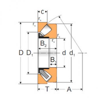 thrust ball images bearings 29417 MPZ