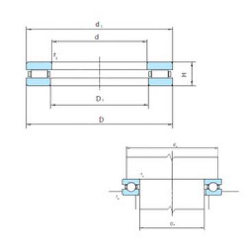 thrust ball images bearings 81260 PSL