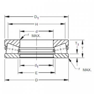 thrust ball images bearings F-3093-A Timken