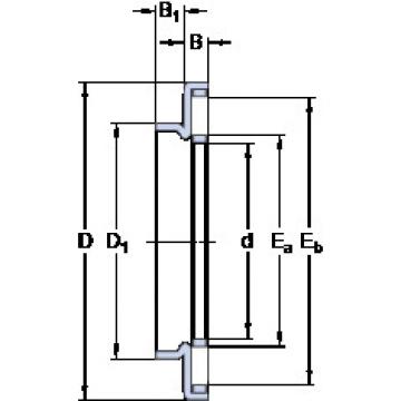 thrust ball images bearings AXW 30 + AXK 3047 SKF