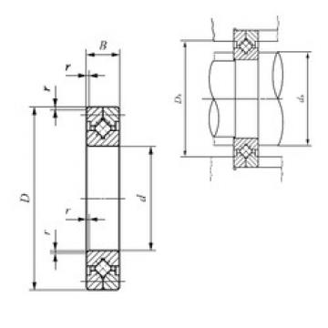 thrust ball images bearings CRB 14025 IKO