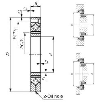 thrust ball images bearings CRBF 108 AT IKO