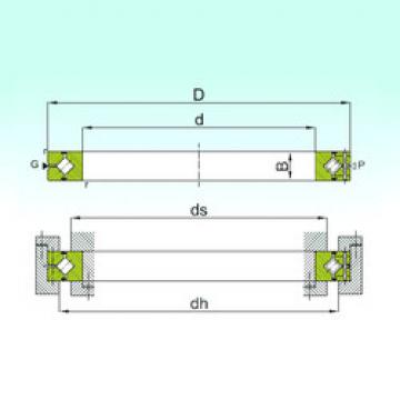 thrust ball images bearings CRBH 13025 A ISB