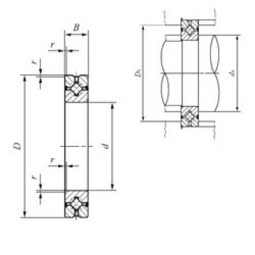 thrust ball images bearings CRBH 11020 A UU IKO