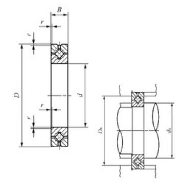 thrust ball images bearings CRBH 258 A IKO