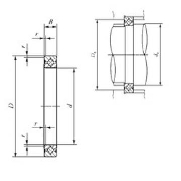 thrust ball images bearings CRBS 1108 V UU IKO