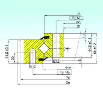 thrust ball images bearings ER1.14.0414.200-1STPN ISB