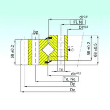 thrust ball images bearings ER1.16.1204.400-1SPPN ISB