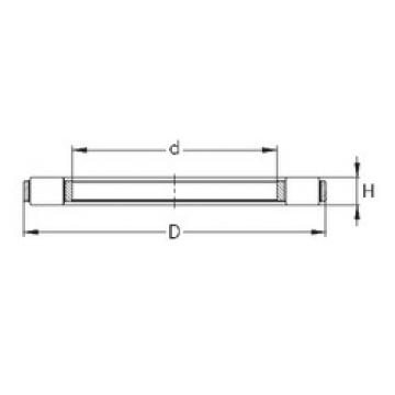 thrust ball images bearings K 81108-TVPB NKE