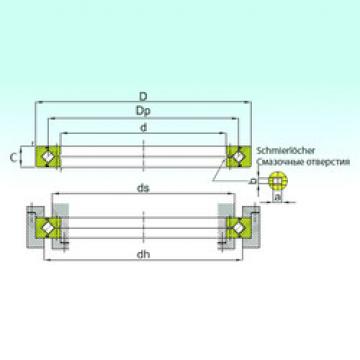 thrust ball images bearings RE 11012 ISB