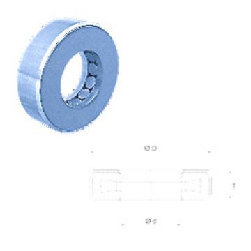 thrust ball images bearings T177 Fersa