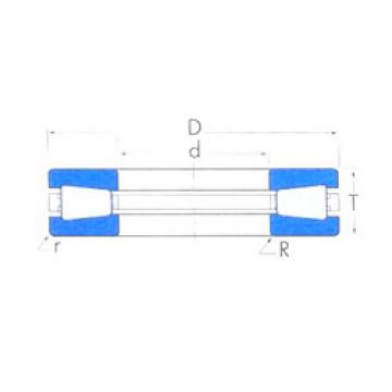 thrust ball images bearings T709 Timken