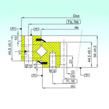 thrust ball images bearings ZR1.14.0544.201-3SPTN ISB