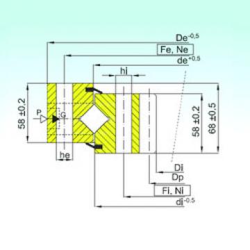 thrust ball images bearings ZR1.16.1204.400-1SPPN ISB