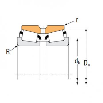 TDO Type roller bearing 365 363D