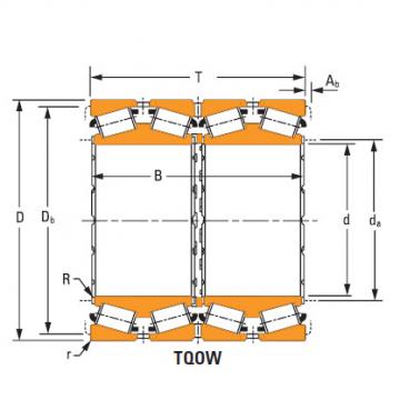 four-row tapered roller Bearings nP281701 nP281709